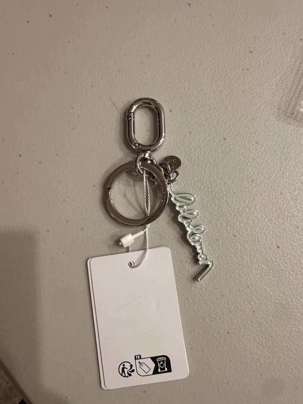 Lululemon keychain